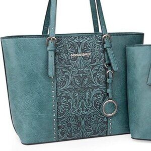 Montana West - Embossed Tote Bag